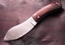 Nessmuk Knife - 1095 hamon, wenge